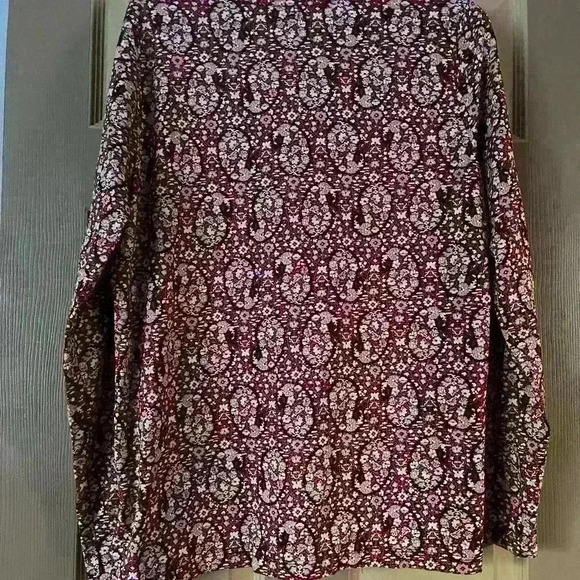 WOMEN Large Lands' End long sleeve Top - Picture 2 of 5